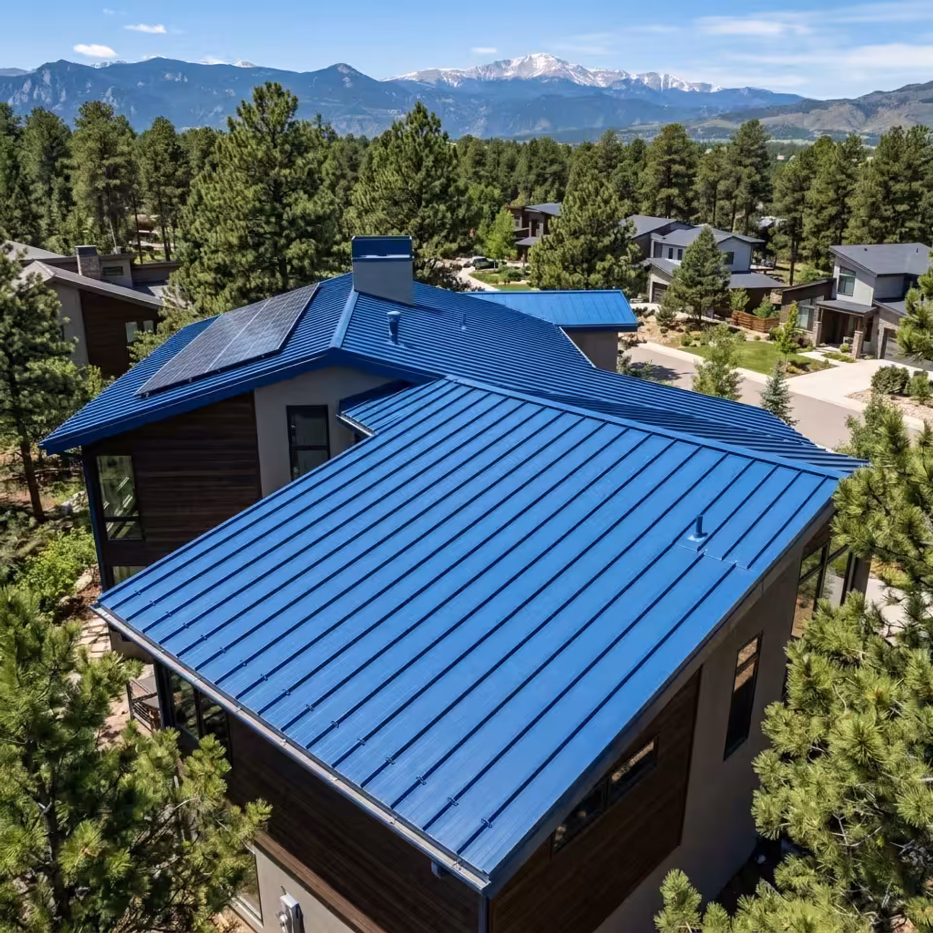 Aguanga, Colorado roofing and exterior project by Black Knight Roofing